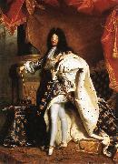 RIGAUD, Hyacinthe Portrait of Louis XIV gfj oil